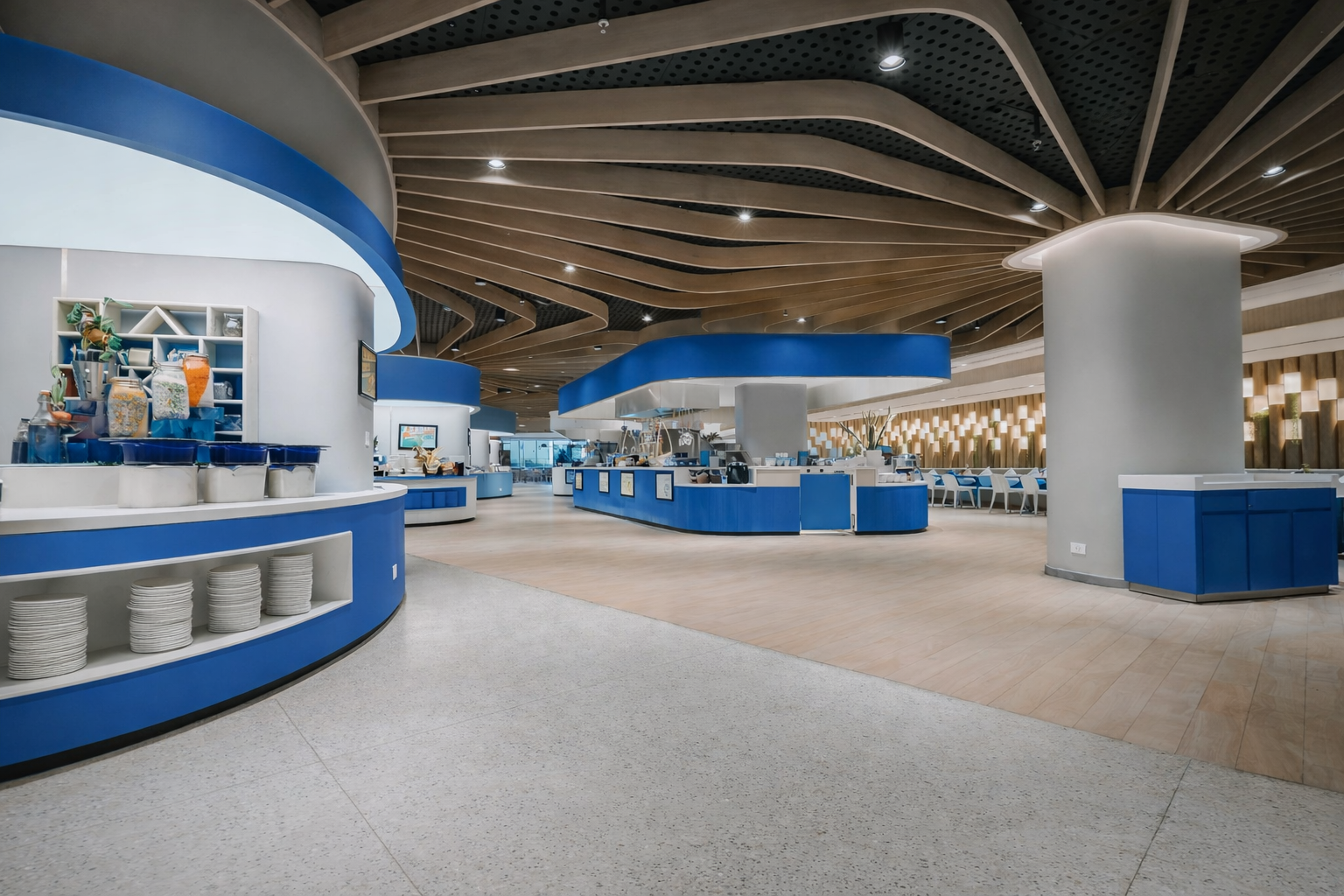 Live music performance with dinner in an elegant restaurant setting